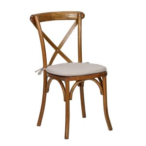 Crossback Kussentje Creme