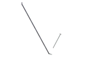 Schoorbuis met grondpen