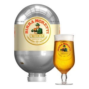 Birra Moretti BLADE fust 8 Liter