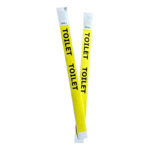 Evenementen bandje Toilet (per 100)