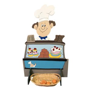 Bakker Spel Broodjes Gooien