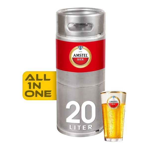 Bierfust 20 liter Amstel