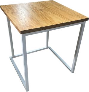 Kubo Zittafel Wit/Hout (indoor)