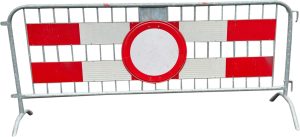 Schrikhek rood/wit C1