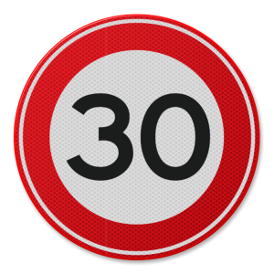 Verkeersbord 30 km/u