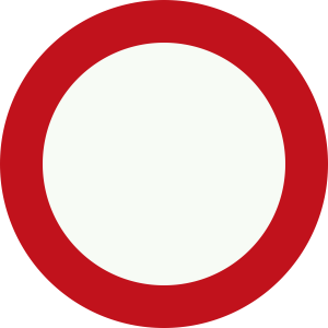 Verkeersbord C1