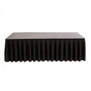 Podiumrok Zwart 60 cm (incl. montagestrip)