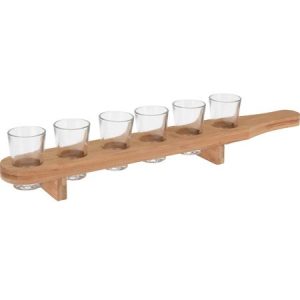 Shot glazen incl. tray