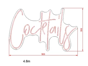 COCKTAILS sign