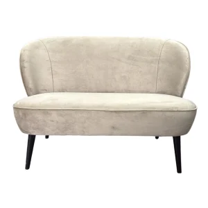 Bankje Velvet Champagne