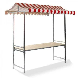 Partykraam (2 meter) - per kar 5 stuks