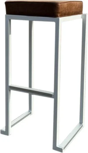Kubo Kruk Wit/Bruin Leer