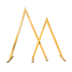 Backdrop Eiken Driehoek (2 stuks)