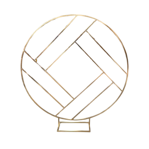 Backdrop Grid Cirkel Goud